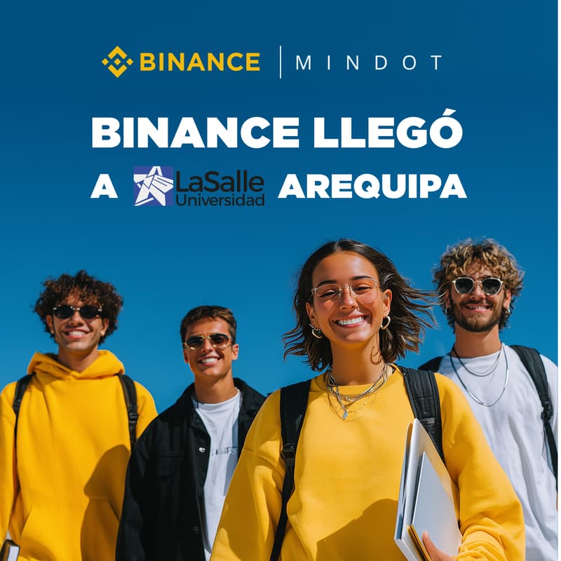 Cover Image for Binance University Tour - Universidad La Salle Arequipa