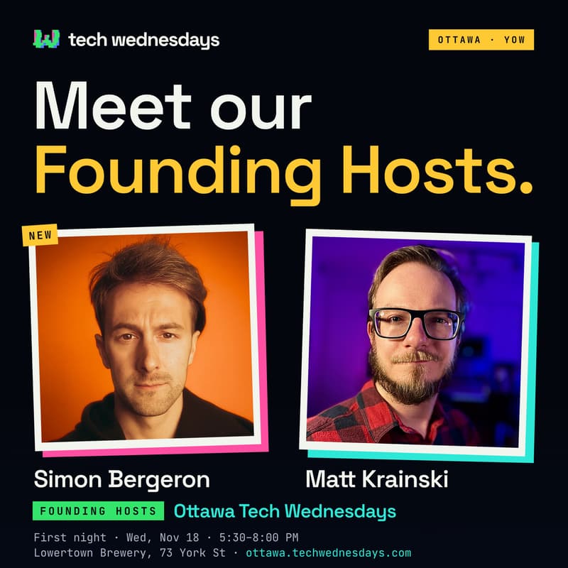 Cover Image for Ottawa Tech Wednesdays: First Night