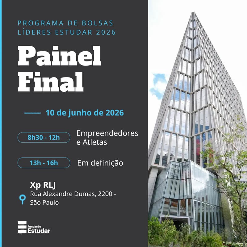 Cover Image for [10/06] Painel Final Líderes Estudar Powered by XP Investimentos