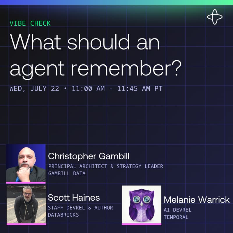 Cover Image for Vibe Check: What should an agent remember?