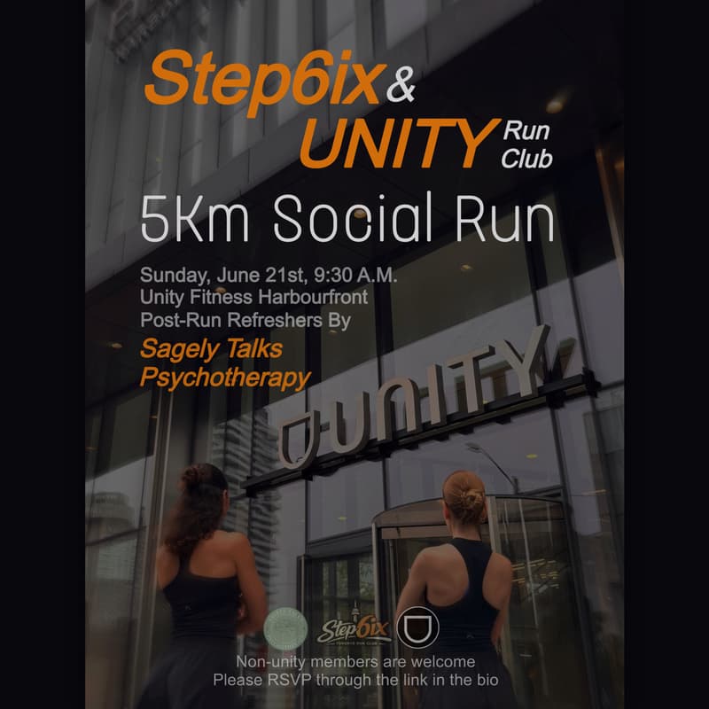 Cover Image for STEP6IX × UNITY RUN CLUB: 5km Social Run