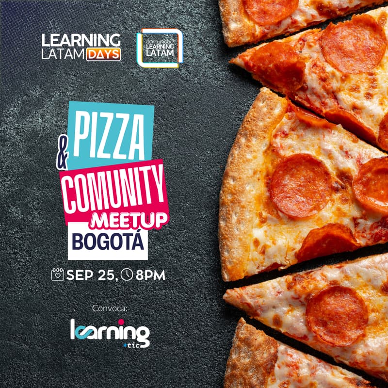 Cover Image for 🍕 Pizza & Community Meetup 25|09 Bogotá 🇨🇴