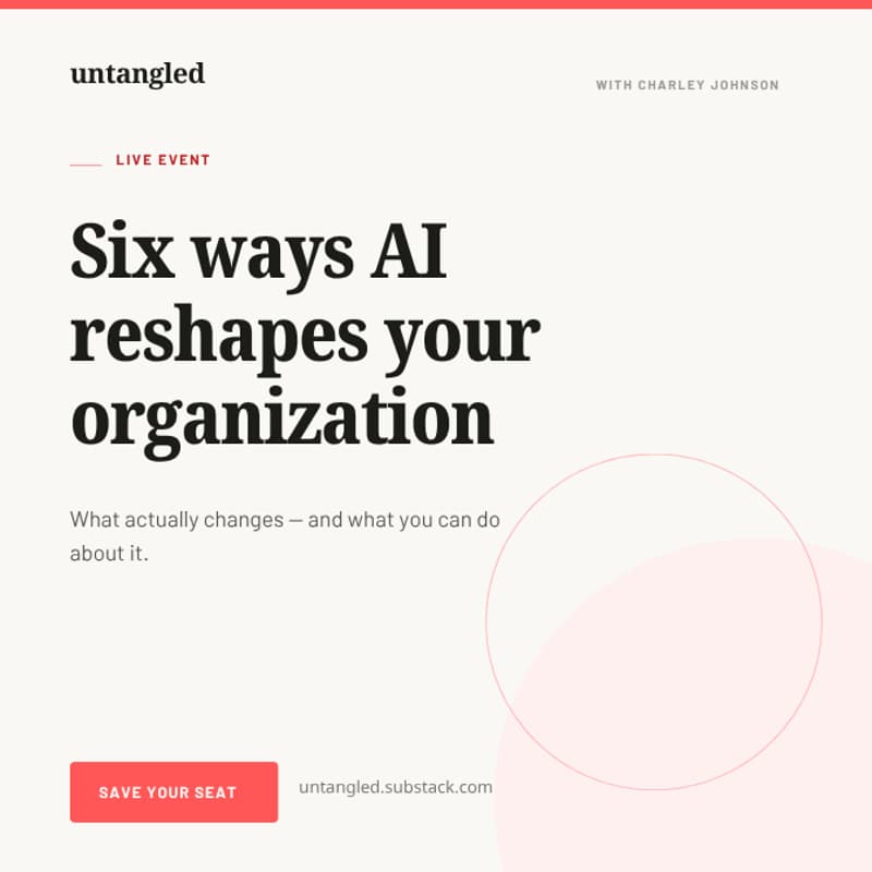 Cover Image for Six ways AI reshapes your organization