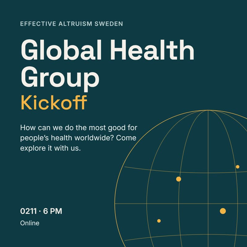 Cover Image for Global Health Impact Group Kick off! Focus : Tuberculosis