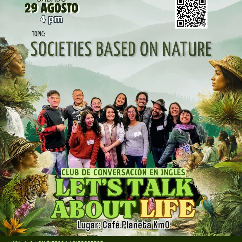 Cover Image for English Conversation Club: Societies Based on Nature