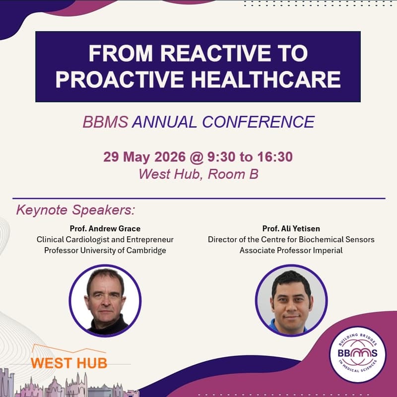 Cover Image for 18th Annual Building Bridges in Medical Science (BBMS) Conference: From Reactive to Proactive Healthtech