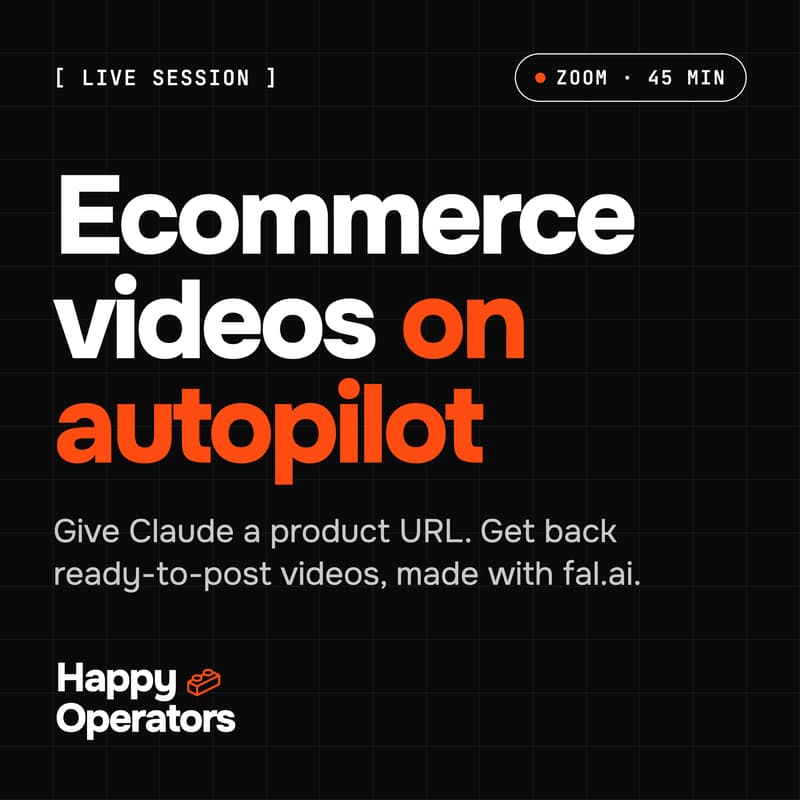 Cover Image for Ecommerce Videos on Autopilot with fal.ai