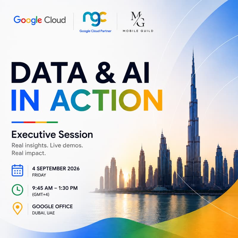 Cover Image for Data & AI in Action: Google Cloud Executive Session