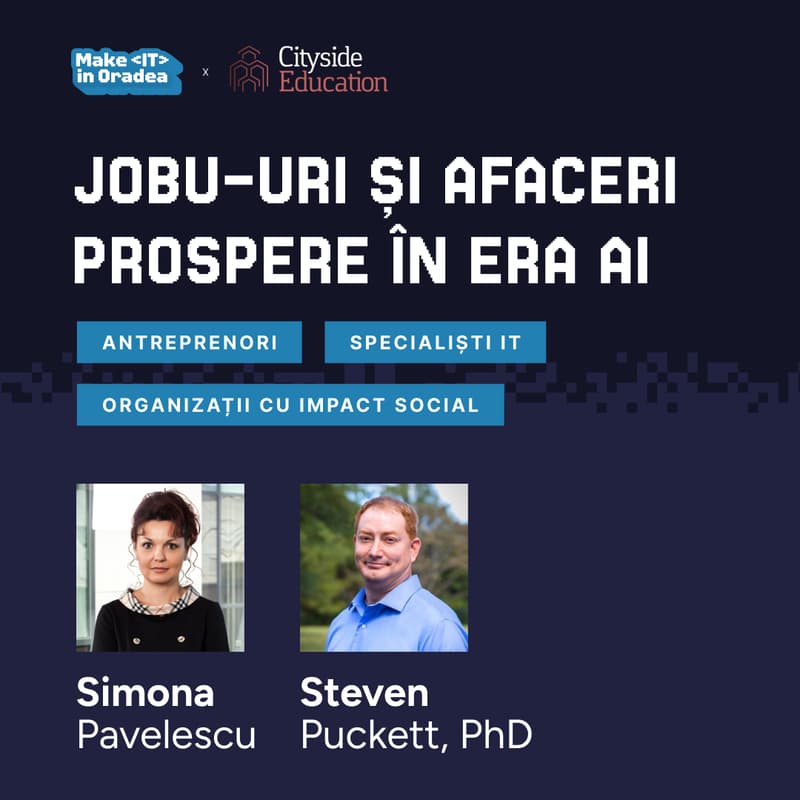 Cover Image for JOB-URI ȘI AFACERI PROSPERE ÎN ERA AI
