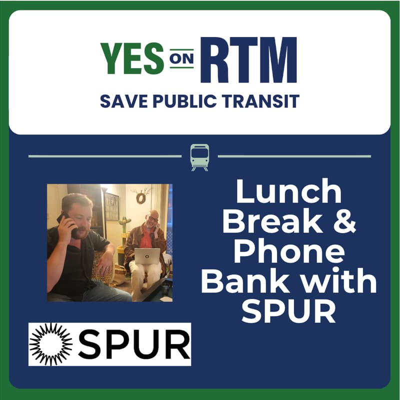 Cover Image for Phonebanking with SPUR in San Francisco