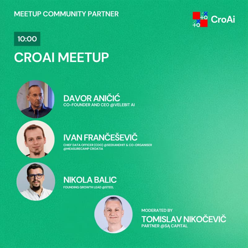 Cover Image for CroAI Meetup