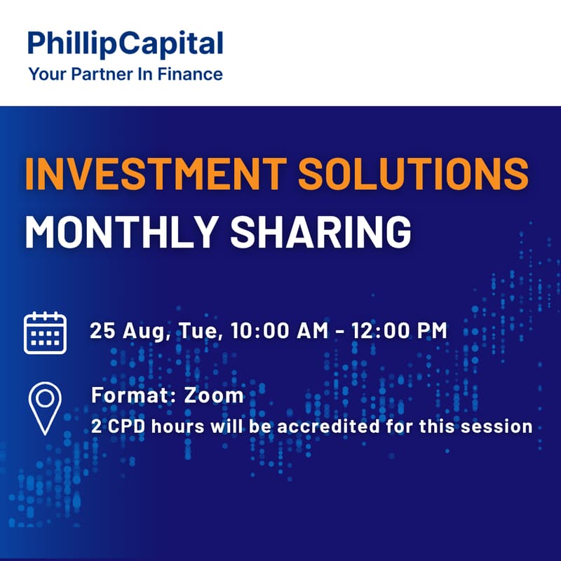 Cover Image for [ONLINE] Investment Solutions Monthly Sharing