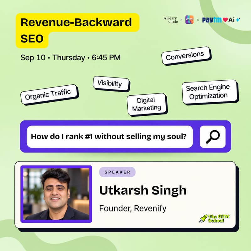 Cover Image for Revenue-Backwards SEO