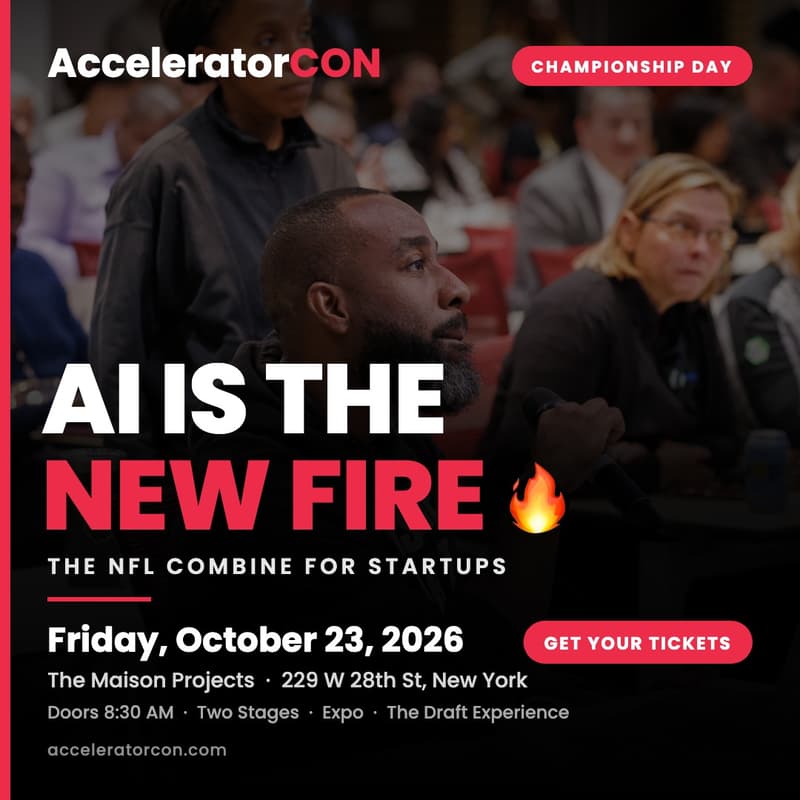 Cover Image for AcceleratorCON 2026: Championship Day β AI is the New Fire