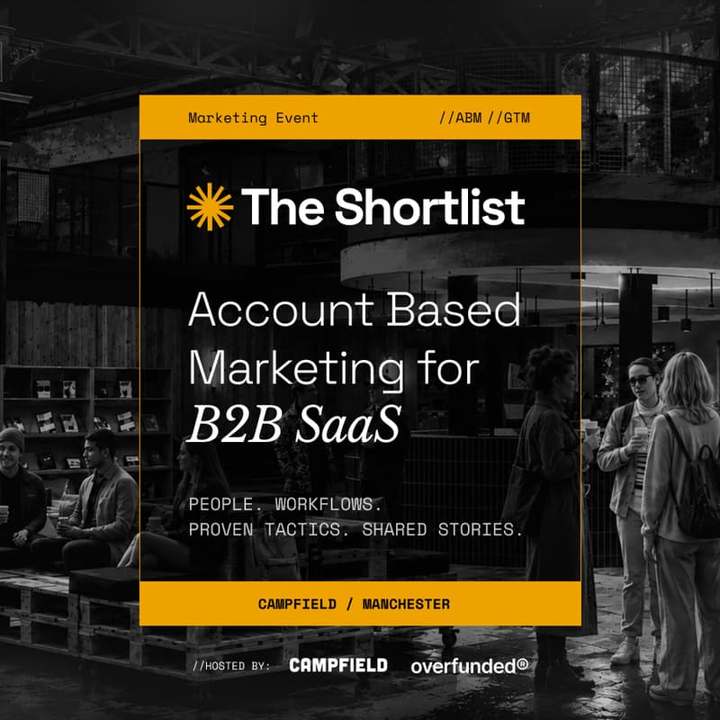 Cover Image for The Shortlist - Account Based Marketing for B2B SaaS Manchester Meetup