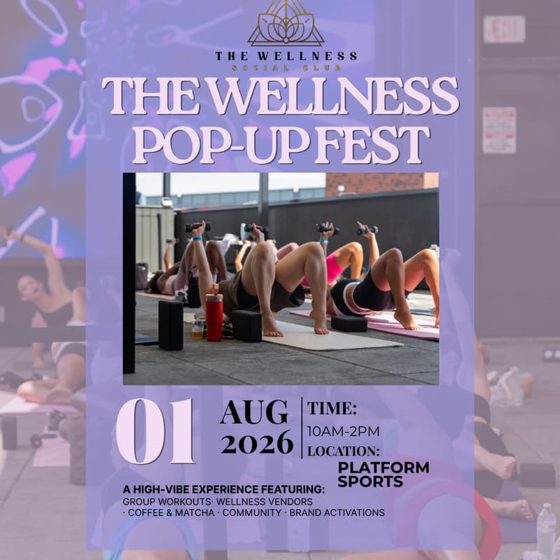 Cover Image for Wellness Pop-up Fest at Platform Rooftop