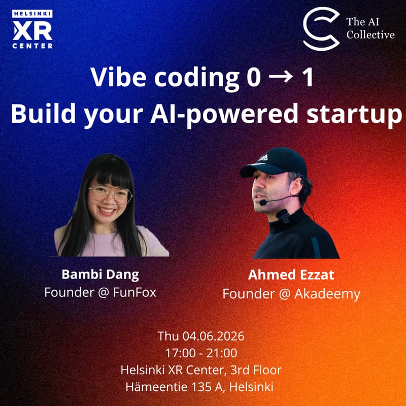 Cover Image for Vibe Coding 0 → 1: Build Your AI-Powered Startup
