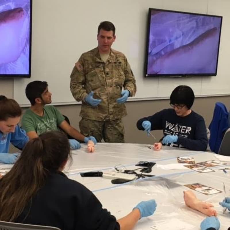 Cover Image for HPSP Scholarship Info Session & Hands-On Suturing