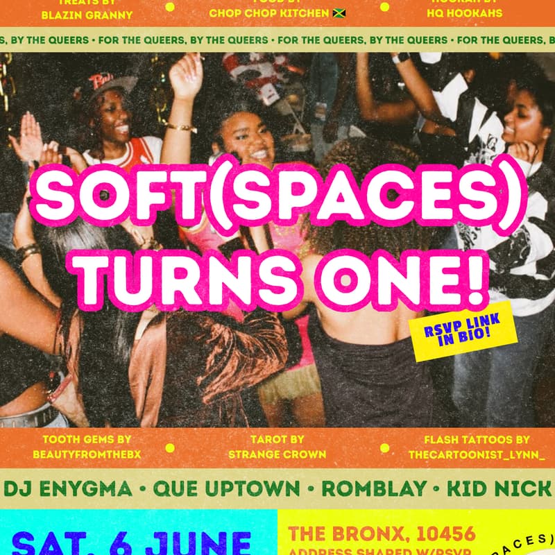 Cover Image for SOFT(SPACES) TURNS ONE!!! 🎉🎉