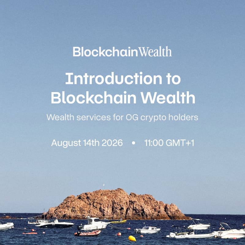 Cover Image for Blockchain Wealth - Africa VIP Webinar