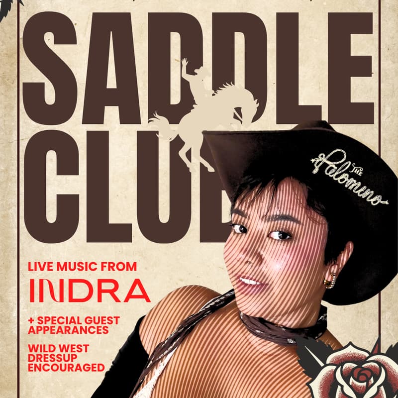 Cover Image for SADDLE CLUB | Originals and Country Covers by Indra @ Palomino Bar Enmore