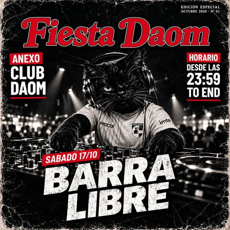 Cover Image for Fiesta DAOM BARRA LIBRE 17/10