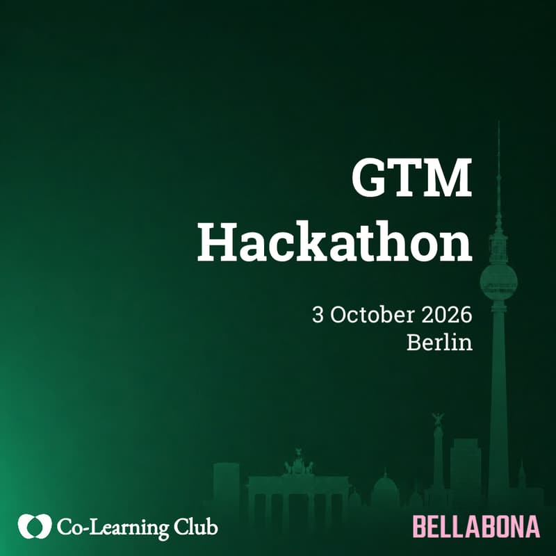 Cover Image for GTM Hackathon Berlin