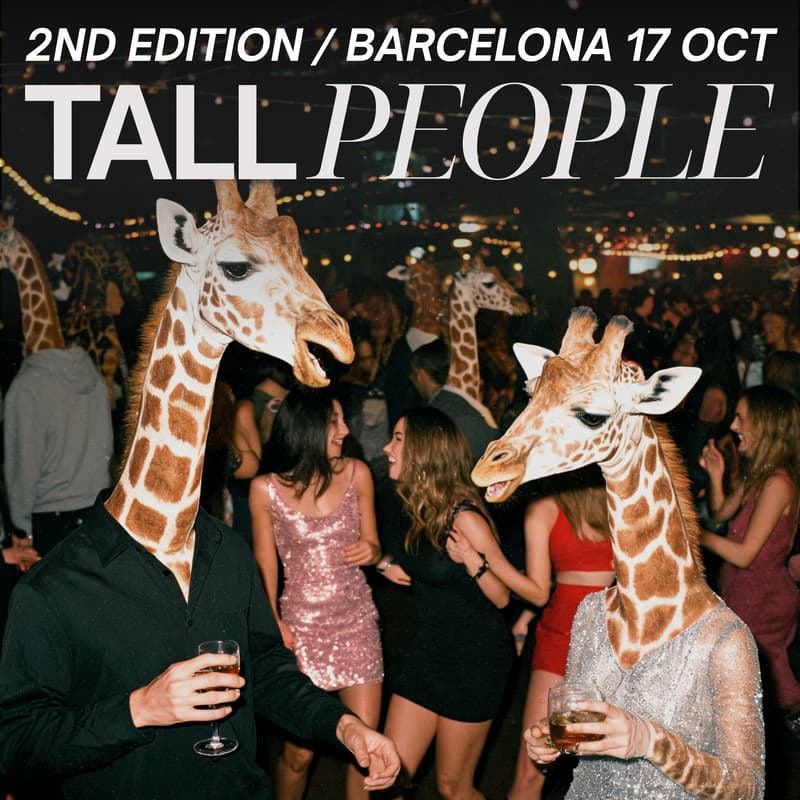 Cover Image for Tall People Night #2 In Barcelona 🍻🦒
