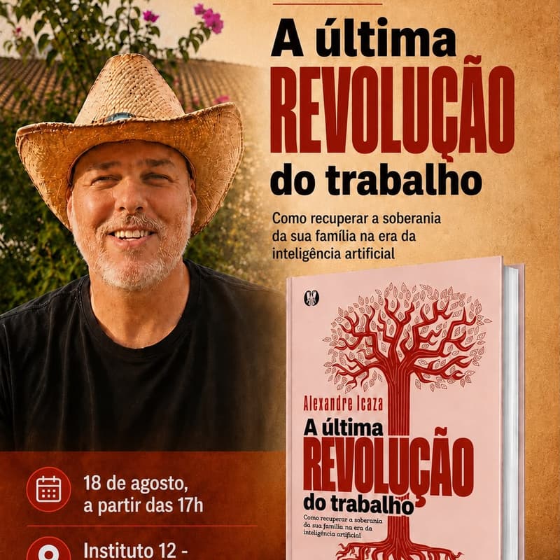 Cover Image for Lançamento: "A Última Revolução do Trabalho" de Alexandre Icaza