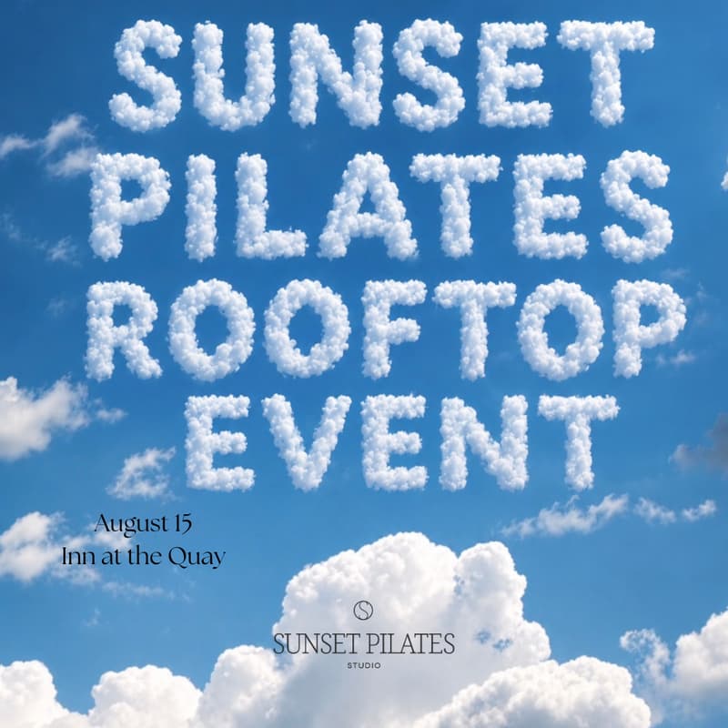 Cover Image for Sunset Pilates Rooftop Event- wellness, movement & community.