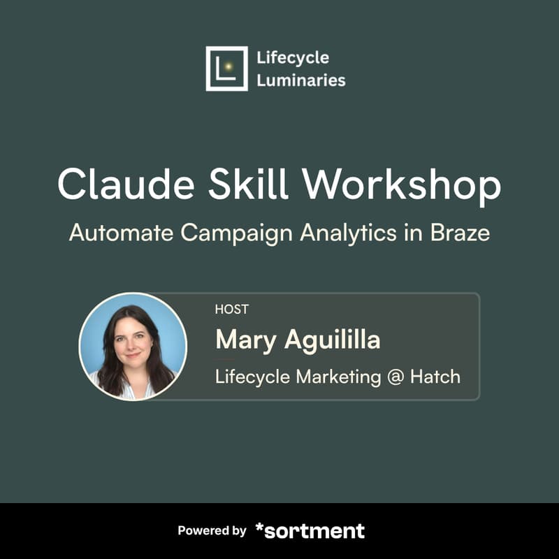 Cover Image for [Hands-on Workshop] Claude Skills For Braze Campaign Analytics