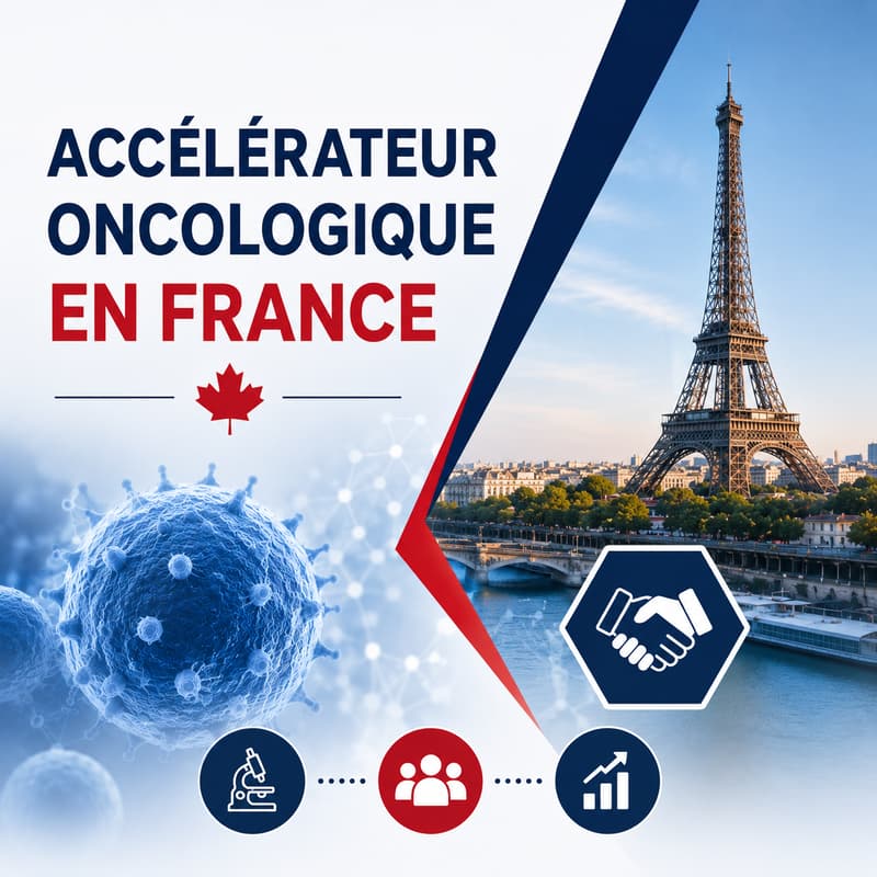 Cover Image for INFO SESSION - Accélérateur Canadien en oncologie en France / Canadian Oncology Accelerator in France