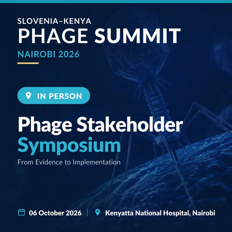 Cover Image for Phage Stakeholder Symposium | In-Person | Tuesday, 6.10. | Kenyatta National Hospital, Nairobi