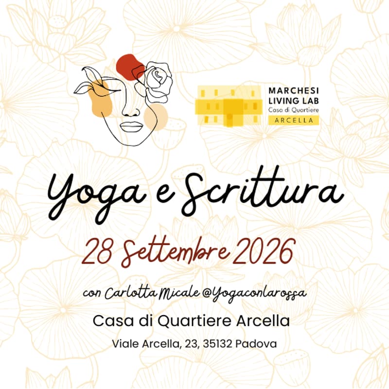 Cover Image for Yoga e Scrittura Terapeutica @ Casa di Quartiere Arcella