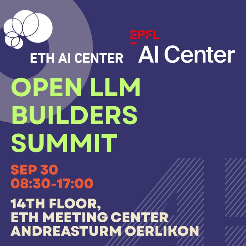 Cover Image for 3rd Open LLM Builders Summit