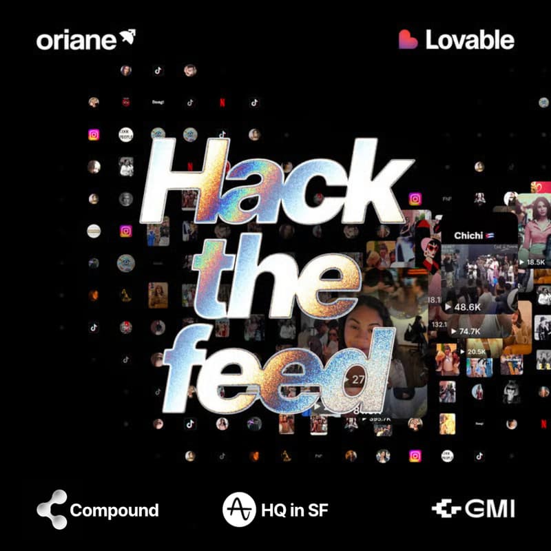 Cover Image for Hack the Feed: Creator Tools Hackathon with Oriane, GMI Cloud & Lovable at Amplitude HQ!