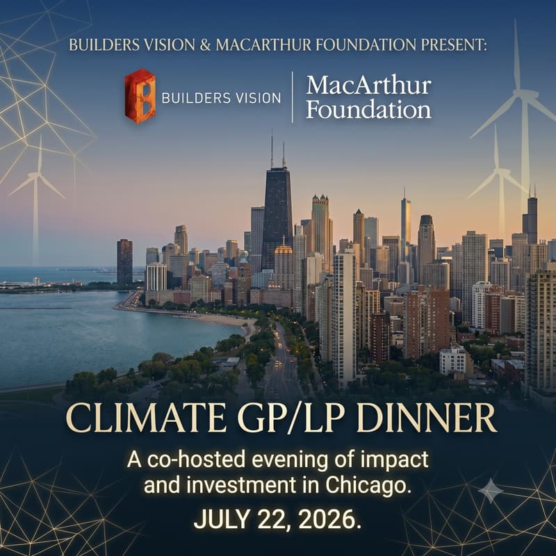 Cover Image for Chicago Climate Week GP / LP Dinner