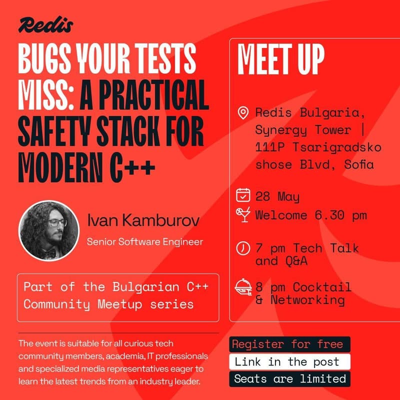 Cover Image for Bugs Your Tests Miss: A Practical Safety Stack for Modern C++