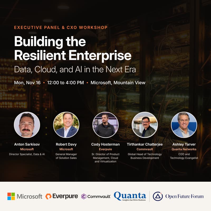 Cover Image for Building the Resilient Enterprise: Data, Cloud, and AI in the Next Era