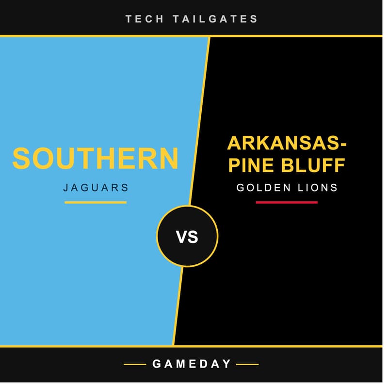 Cover Image for Tech Tailgate | Southern vs. UAPB (Homecoming)