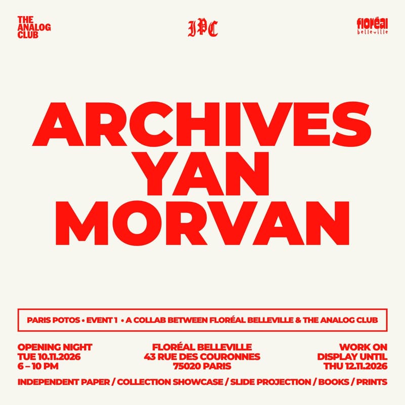 Cover Image for A Tribute to Yan Morvan | Paris Potos