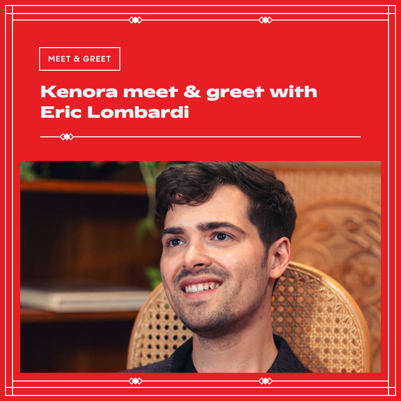 Cover Image for Kenora Meet & Greet with Eric Lombardi
