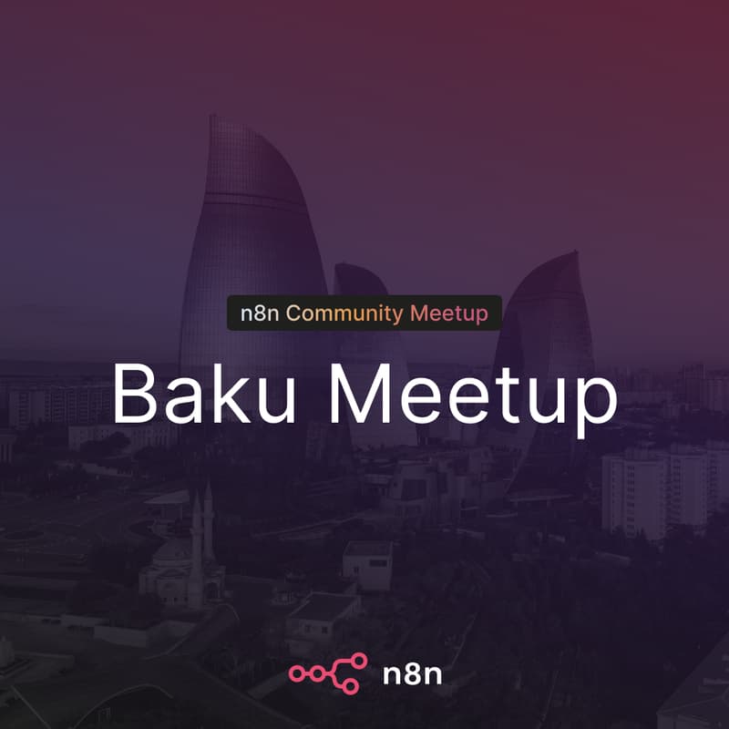 Cover Image for n8n Baku Meetup