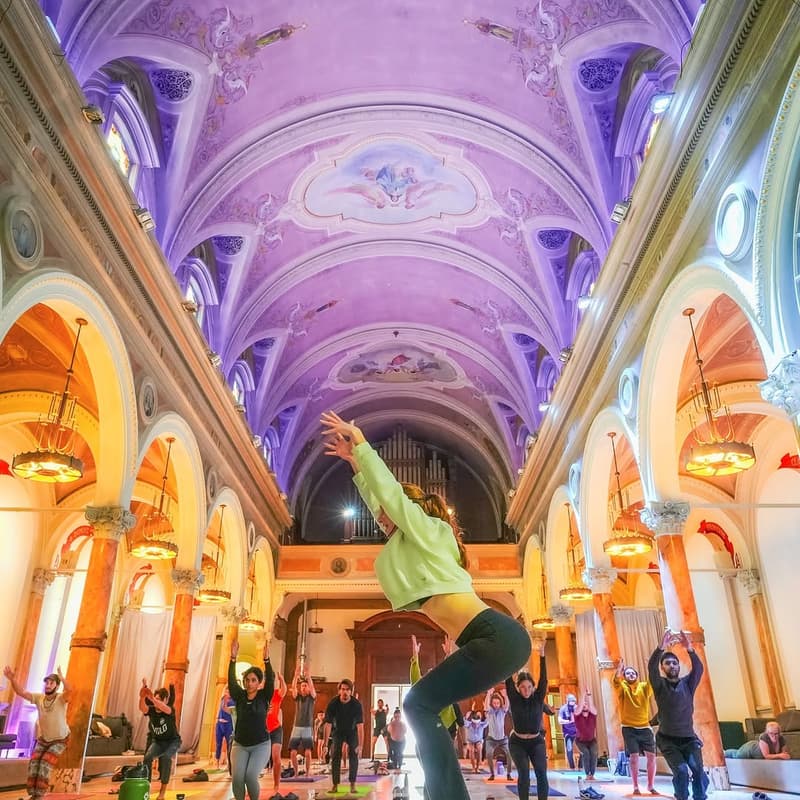 Cover Image for Beginner Yoga in Beautiful Historic Venue