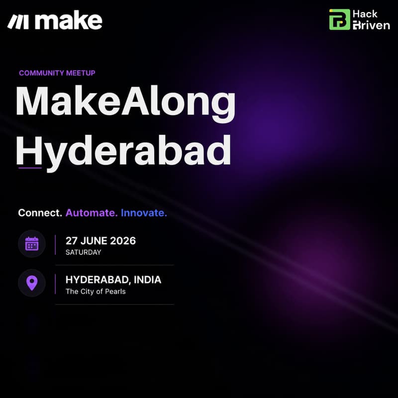 Cover Image for MAKE ALONG @Hyderabad