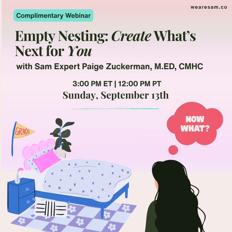 Cover Image for Complimentary Webinar: Empty Nesting: Create What’s Next for You