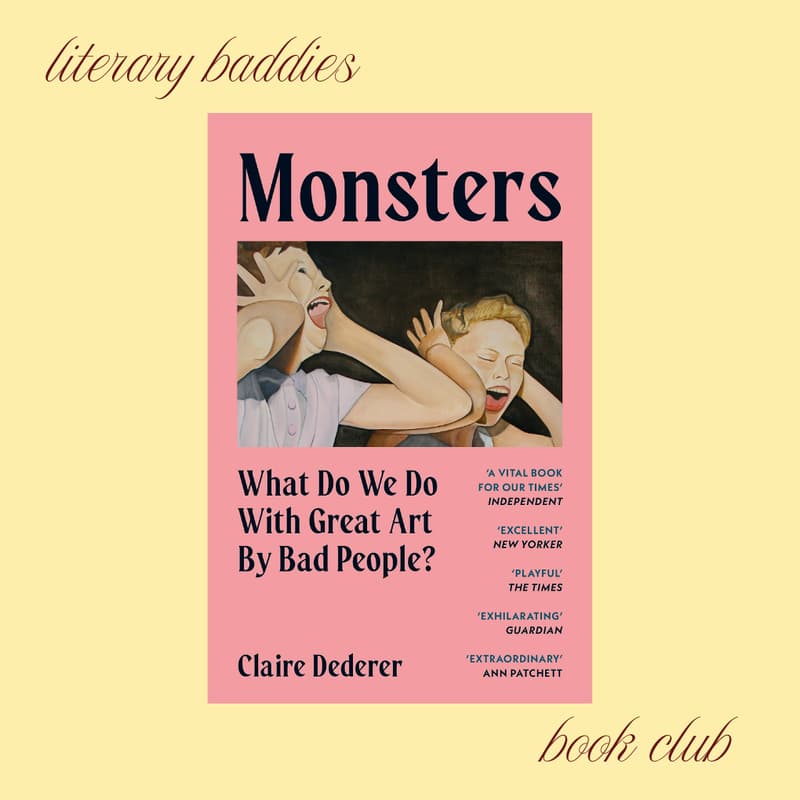 Cover Image for Monsters: What Do We Do With Great Art by Bad People? β in person meeting, Luxembourg