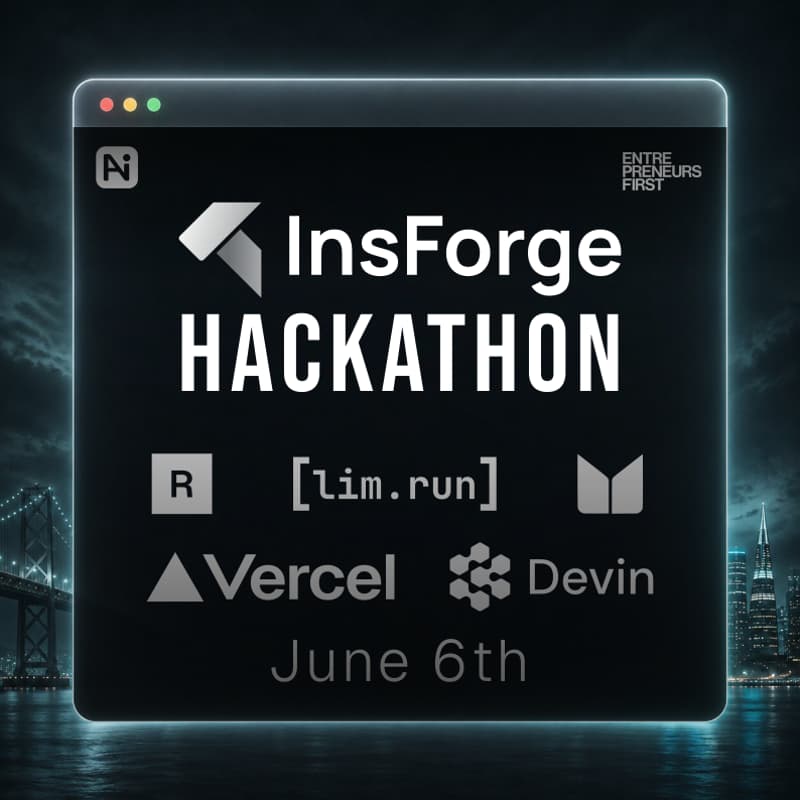 Cover Image for InsForge Hackathon