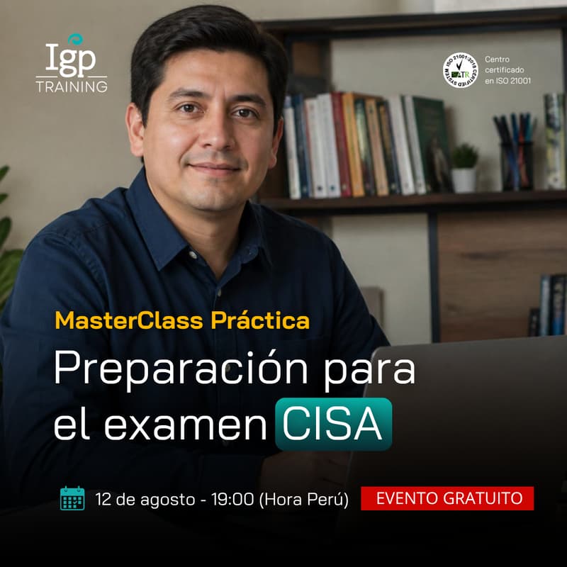 Cover Image for MasterClass Práctica de Preparación para el Examen CISA