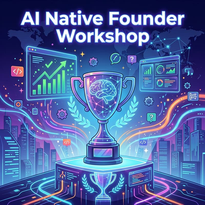 Cover Image for AI Native Founder Workshop: Review best-in-class AI tools + panel of founders using them